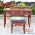 Bàn trang điểm gỗ gụ mới của Trung Quốc Cây kim ngân hoa hồng gỗ rắn kết hợp bàn trang điểm bàn ghế gỗ Su Su mua sắm đồ nội thất - Bộ đồ nội thất Bộ đồ nội thất