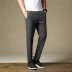 Của nam giới Quần Âu Quần Mùa Hè Siêu mỏng Băng Lụa Stretch Hàn Quốc Xu Hướng Slim Feet Thể Thao Chín Quần shop quần áo nam Crop Jeans