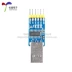 Mô-đun giao tiếp nối tiếp đa chức năng ba trong một USB sang chip TTL/RS232/RS485 CH340 Module chuyển đổi