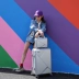 Vali nam triều mật khẩu hộp phổ wheel trường hợp xe đẩy 24 inch cá nhân túi du lịch hành lý Hàn Quốc phiên bản của nhỏ tươi nữ
