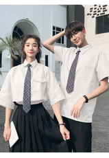 jk制服加工定制 班服毕业照校服套装小学初高中学生学院风jk制服大合唱演出服装