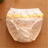 Детское хлопковое нижнее белье, штаны для девочек, хлопковые трусы, в корейском стиле