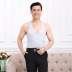 Hoa cúc thương hiệu nam cotton rào cản vest trung niên loose đáy đồ lót cũ áo mùa hè ngắn tay t-shirt Áo vest