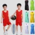 Quần áo bóng rổ nam quần áo bóng rổ phù hợp với trẻ em trò chơi bóng rổ áo quần áo đào tạo đội sinh viên tùy chỉnh in từ Bóng rổ