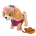 Trẻ em của đồ chơi điện chó đi bộ sẽ hát mô phỏng puppy plush Teddy dog ​​Wang Wang đội leash điều khiển từ xa dog