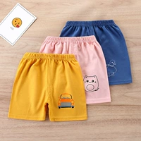 Летние тонкие хлопковые детские шорты для мальчиков, штаны, свободный крой, 6 лет