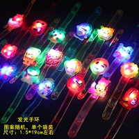 Арбуз красный светящийся браслет