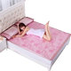 Mat băng lụa ghế ba mảnh đặt đôi 1.5 1.8m2.0 chiều rộng 2x2.2 mét giường dài điều hòa không khí mat có thể gập lại Thảm mùa hè