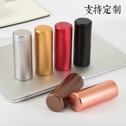 Водонепроницаемая металлическая система хранения, мужской креативный портсигар, чай для путешествий