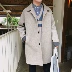 Văn học nam nữ mua sắm đôi áo len giản dị xu hướng nam trong áo len dài mùa thu áo gió nam jacket nam Áo len