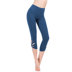 Yoga quần mùa hè phần mỏng nữ hollow mặc cao eo breathable tập thể dục tám quần phụ nữ đen hoang dã thể thao tập yoga tăng vòng 1 Yoga
