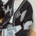2020 【Mua một tặng một chiếc áo len dày nhỏ hình thoi - Cardigan