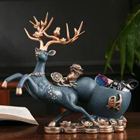 Nordic Creative Gate of the Key Key Box Resting Box European -Style Coffee Room Coffee The Desktop украшения и украшение подарков