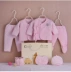 Mới sinh em bé chăn bông cotton ấm áp quần áo trẻ sơ sinh màu bông bảy mảnh hộp quà tặng dày đặt