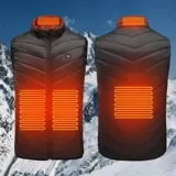 Зимний жилет подходит для мужчин и женщин, удерживающая тепло куртка, 2020