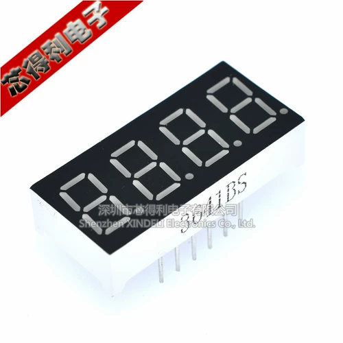 Цифровая трубка 0,36 дюйма высотой ярко -красный красный свет 1/2/3/4 бит общего инь/общий ян 3261 10 контакт