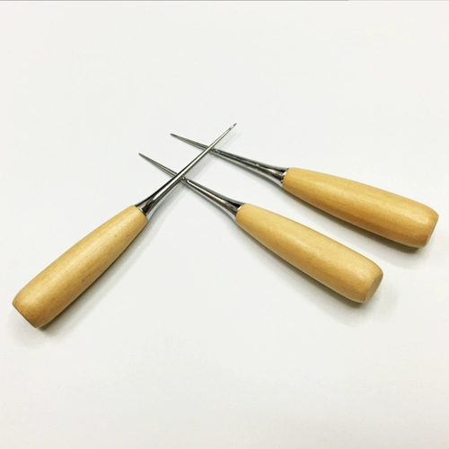 Anwed Tool Punching с твердым деревянной ручкой для обновления обуви.