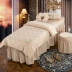 Rắn màu sắc đẹp trải giường bốn bộ đơn giản làm đẹp mùa hè thẩm mỹ viện dành riêng spa điều trị khử trùng massage giường tùy chỉnh Trang bị tấm