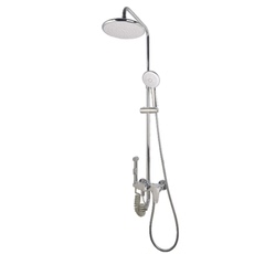 Смеситель для душа 正品埃美柯铜冷热水淋浴龙头 淋浴柱大花洒套装yg118f专卖店