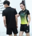 2021 New Butterfly / Butterfly Bateball Quần áo Quần áo Suit Men and Women Summer Short-Tay áo ngắn Sấy khô Thể thao Jersey áo thun dài tay the thao nam Áo phông thể thao