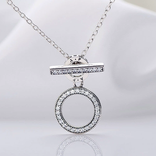 Ожерелье в стиле хип-хоп, модная элегантная цепочка до ключиц, серебро 925 пробы, подарок на день рождения