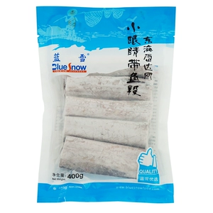 [蓝雪精品东海带鱼段400g/袋]