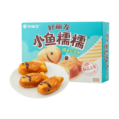 Hao liyou xiaoyu nugo клейкие рисовые красные бобы 28 грамм*6/коробка