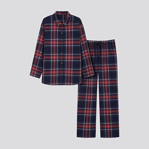 Женская фланелевая пижама UNIQLO (с длинным рукавом) 428599 UNIQLO