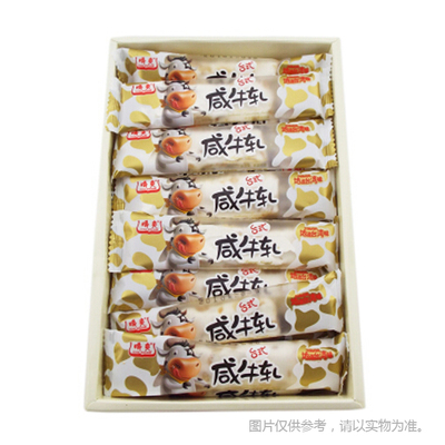 [嚼爽台式咸牛轧368克]