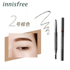Innisfree, автоматический треугольник, коричневый карандаш для бровей, 2 оттенок, 25G