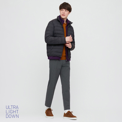 Uniqlo Мужской высокий светлый баклажан (куртка) 429280 Uniqlo