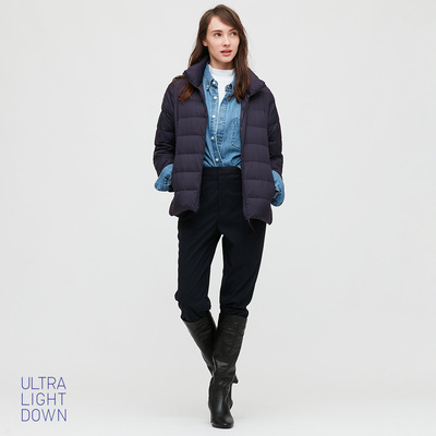 Uniqlo Women's High -End Lightwight Down Down Backlans 429453 Uniqlo