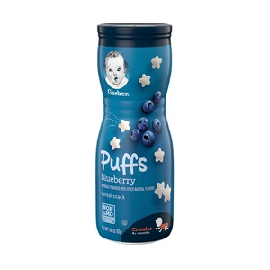 Импортированный из США, рисовый пирог со вкусом черники Jiabao, 42 г.