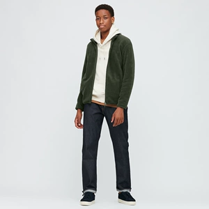 [优衣库 男装 摇粒绒拉链茄克(长袖) 419504 UNIQLO]