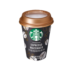 冷藏即饮咖啡 星巴克冷杯咖啡(浓郁咖啡玛奇朵)250ml/杯