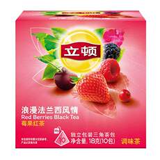 Цветочный нектар 立顿莓果红茶18克/盒