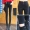 Xuân 2018 mới thu đông đen Hàn Quốc quần legging cạp cao nữ mặc quần lửng bó sát quần lửng bó chân hoang dã quần áo nữ