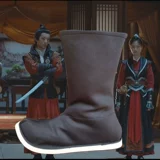 Мужская оперная бабушка сапоги сапоги Qing Династия Официальные ботинки Jinyiwei Chao Tan Cos Cosume Boots Boots Китайская свадебная драма