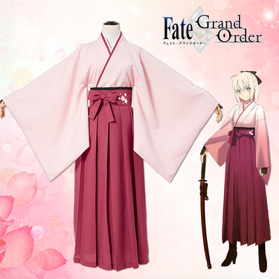 taobao agent Fate Grand Order Destiny Destiny Crown Spell Okita Sakura Saber Cosplay clothing