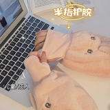 Милые нарукавники, комплект, демисезонные перчатки