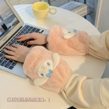 Милые нарукавники, комплект, демисезонные перчатки