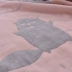 Bông gạc tay cố định vào mặt sau của phim hoạt hình gối gối đơn gối chiếc khăn mềm dày cộng với bốn sợi một cặp được nạp - Khăn gối