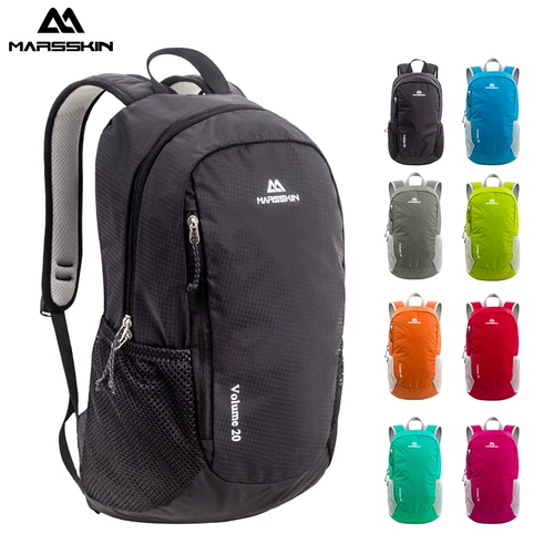 Уличная спортивная альпинистская сумка для путешествий подходит для пеших прогулок, сверхлегкий портативный водонепроницаемый школьный рюкзак подходит для мужчин и женщин, 20 литр
