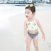 Đồ bơi trẻ em bé gái đồ bơi bé gái đồ bơi bé gái dễ thương bộ bikini bé gái đồ bơi bé gái thủy triều - Đồ bơi trẻ em