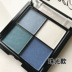 Rare Solid Color Matte Blue Eye Shadow Pearl Blue Eye Makeup Peacock Blue Blue Blue Blue Blue Blue Blue Eyeshadow Palette - Bóng mắt etude house phấn mắt Bóng mắt