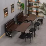 Куайши столы и стул Комбинированный кафе западный ресторан диван карта сиденье горячее горшок ресторан закуски для чая для молока
