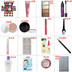 Mỹ phẩm trang điểm set full set của người mới bắt đầu sinh viên người mới ánh sáng khỏa thân trang điểm sân khấu trang điểm bền công cụ không thấm nước son thỏi Bộ trang điểm