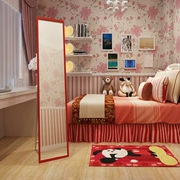 Gương soi gương sàn gương toàn thân phù hợp với phòng ngủ mới nghệ thuật đơn giản đẹp dễ thương mới - Gương