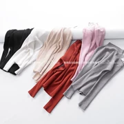 11.3 sản phẩm mới áo len cổ gió đơn giản dành cho nữ áo len dài tay nửa cổ tròn. 24H548443