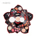 Lắc cùng một đoạn mỹ phẩm red rotating lớn plum blossom loại cánh hoa cơ quan make-up hộp bóng mắt son môi bộ phấn mắt hàn quốc Bộ sưu tập trang điểm